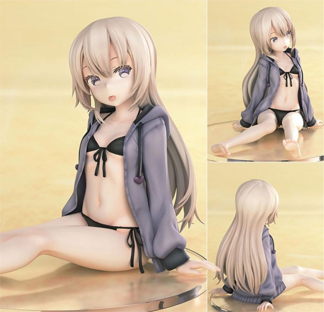 【新品未使用】 かぷりちお パーカー少女 1/7 フィギュア