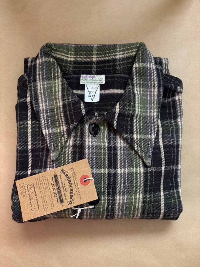 新品 ウエアハウス 3063 30周年 プルオーバー ネルシャツ 42 XL - メルカリ