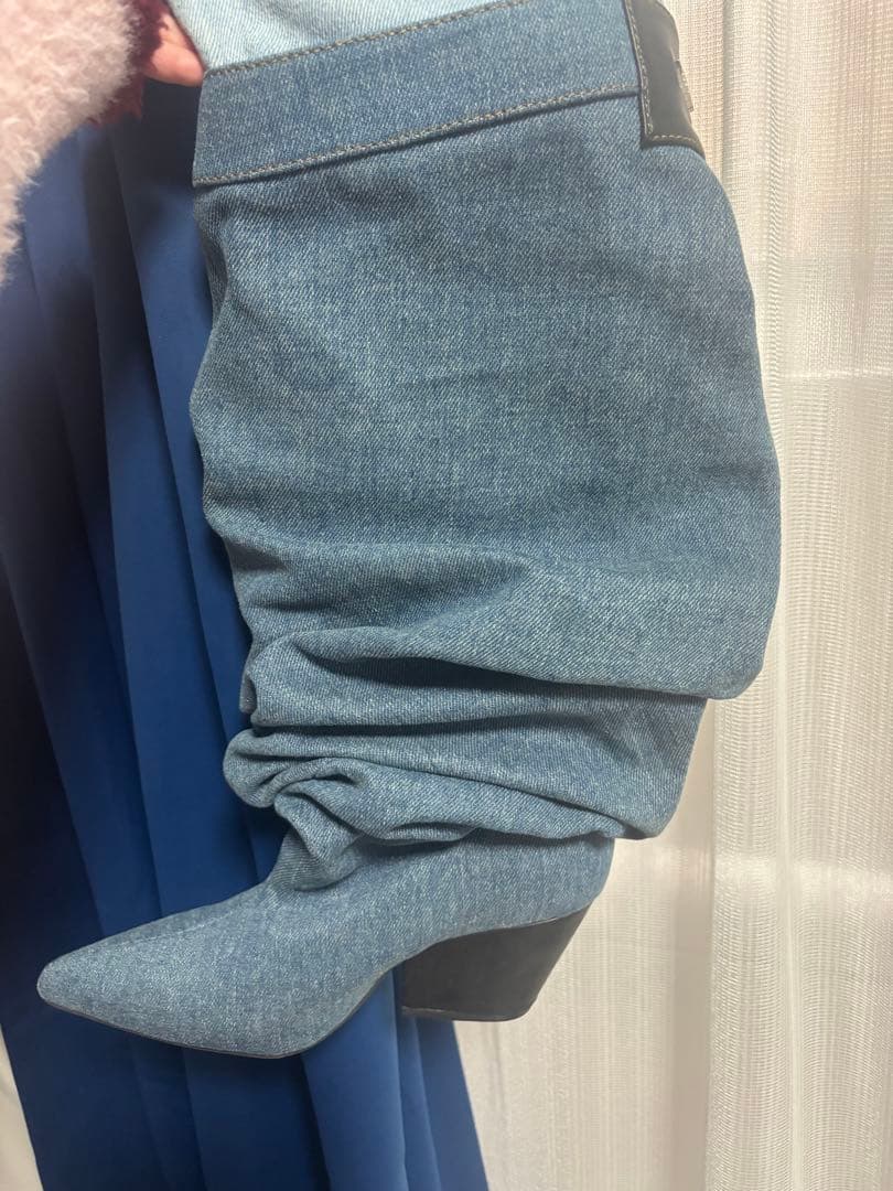 タイムセール！【YELLO】BLUEJEAN LONGBOOTS - メルカリ