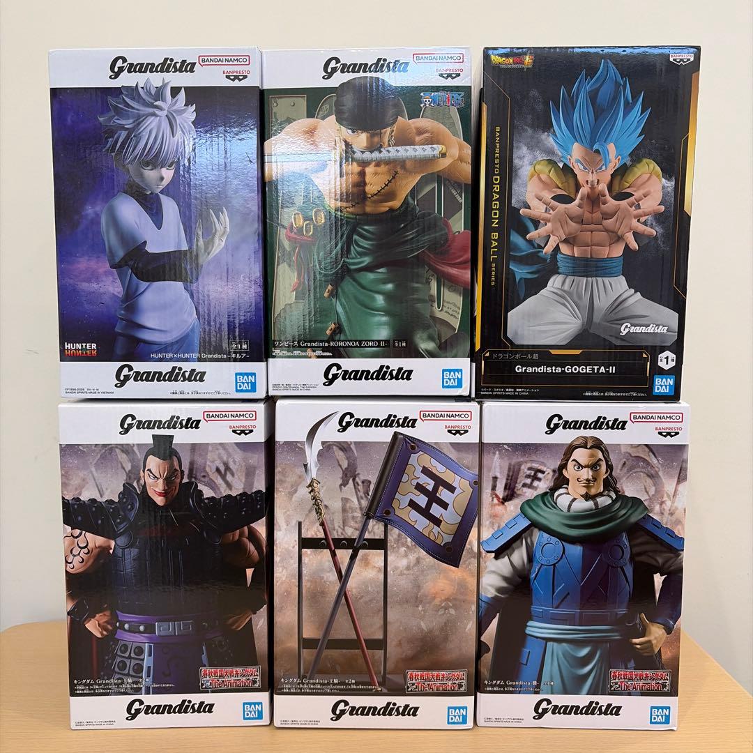 まとめ売り！Grandista フィギュアコレクション6点