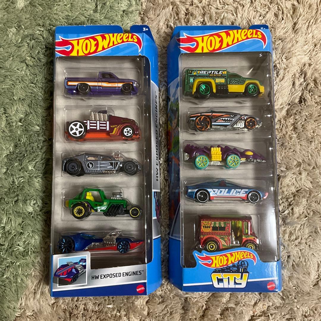ホットウィール 5カーパック 1806 10台 セット hot wheels - メルカリ