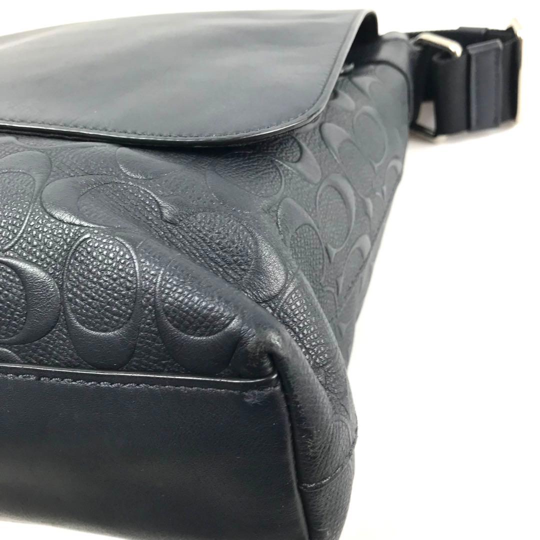 チャーリーパパさま専用】コーチ ブラック ショルダーバッグ 72220