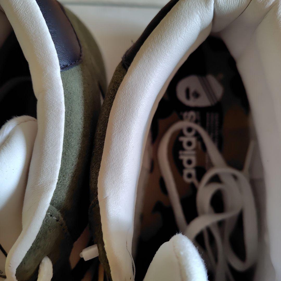 エイプ☓アディダス　スーパーエイプスケート　カーキ　26.5cm