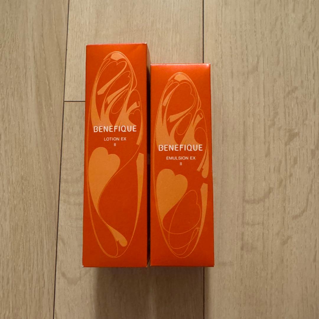 化粧水・ローション・トナー BENEFIQUE LOTION EX II & EMULSION EX II