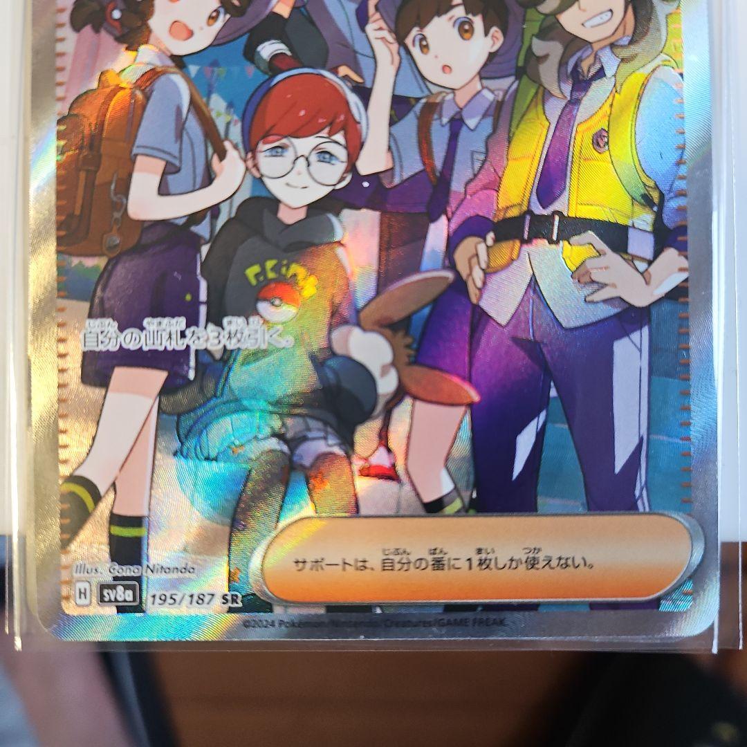 パルデアの仲間たち SR SV8a テラスタルフェスex 195/187 美品 - メルカリ