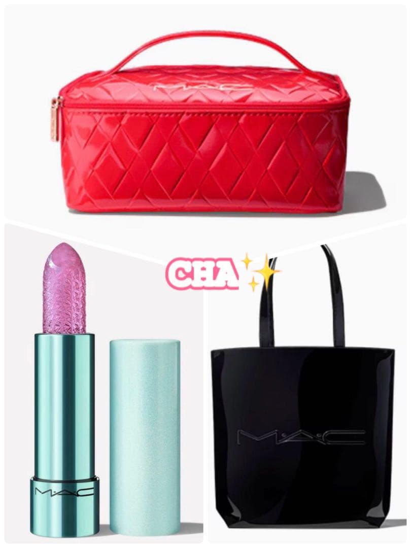 専用 シュガークリスタルリップオイル スティック　バニティ　トート　3点セット