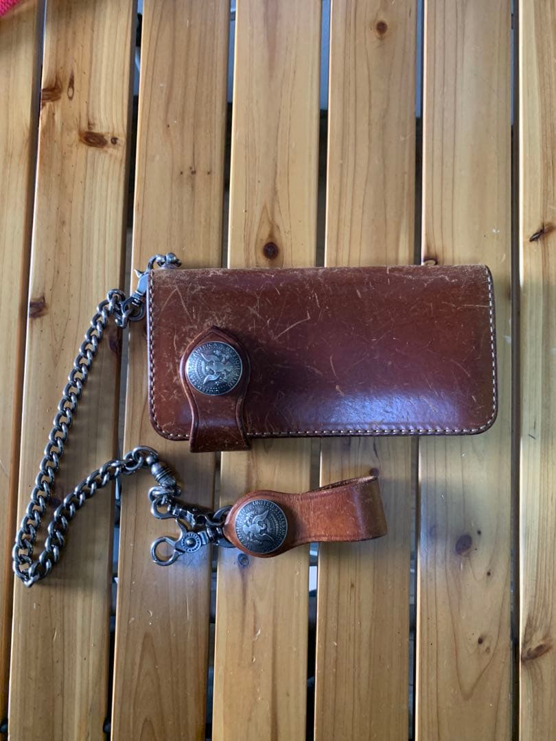 美品FUNNY バイカーズウォレット　ウォレットチェーン付 楽天市場】【FUNNY公式ストア】 ファニー ライダースウォレット 37mm