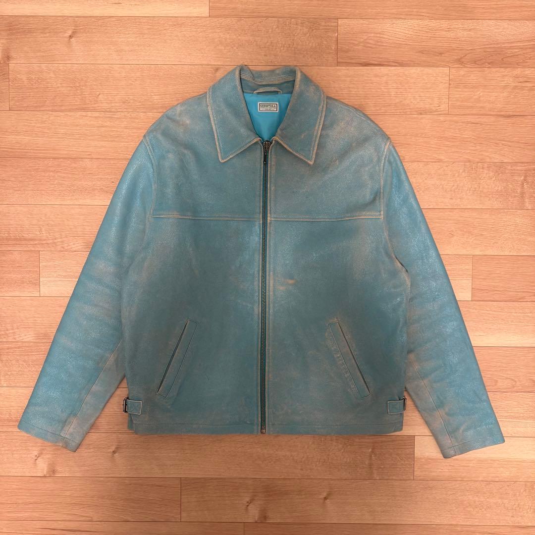 y*o様 【売り切り】 GUESS USA Cracked Leather Ja