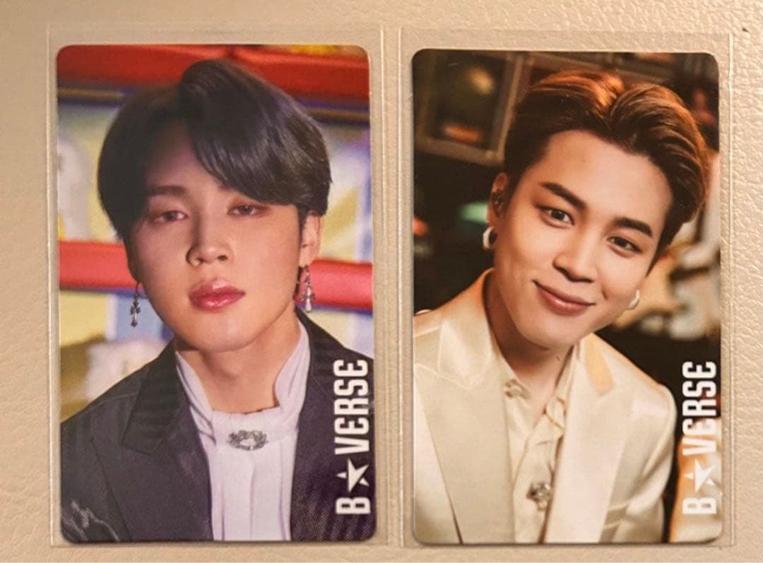 B☆VERSE Jimin トレーディングカード 2枚セット - メルカリ