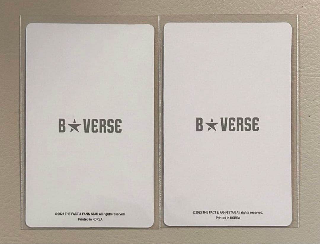 B☆VERSE Jimin トレーディングカード 2枚セット - メルカリ