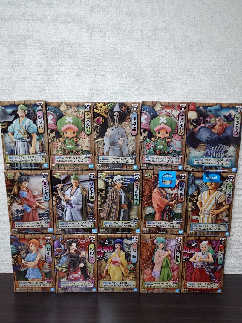 ワンピースプライズフィギュアセット