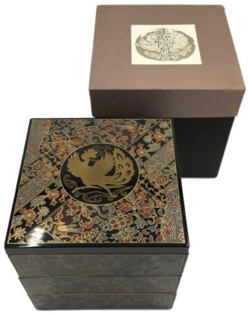 新品未使用 正倉院鳳凰 三段重 - メルカリ