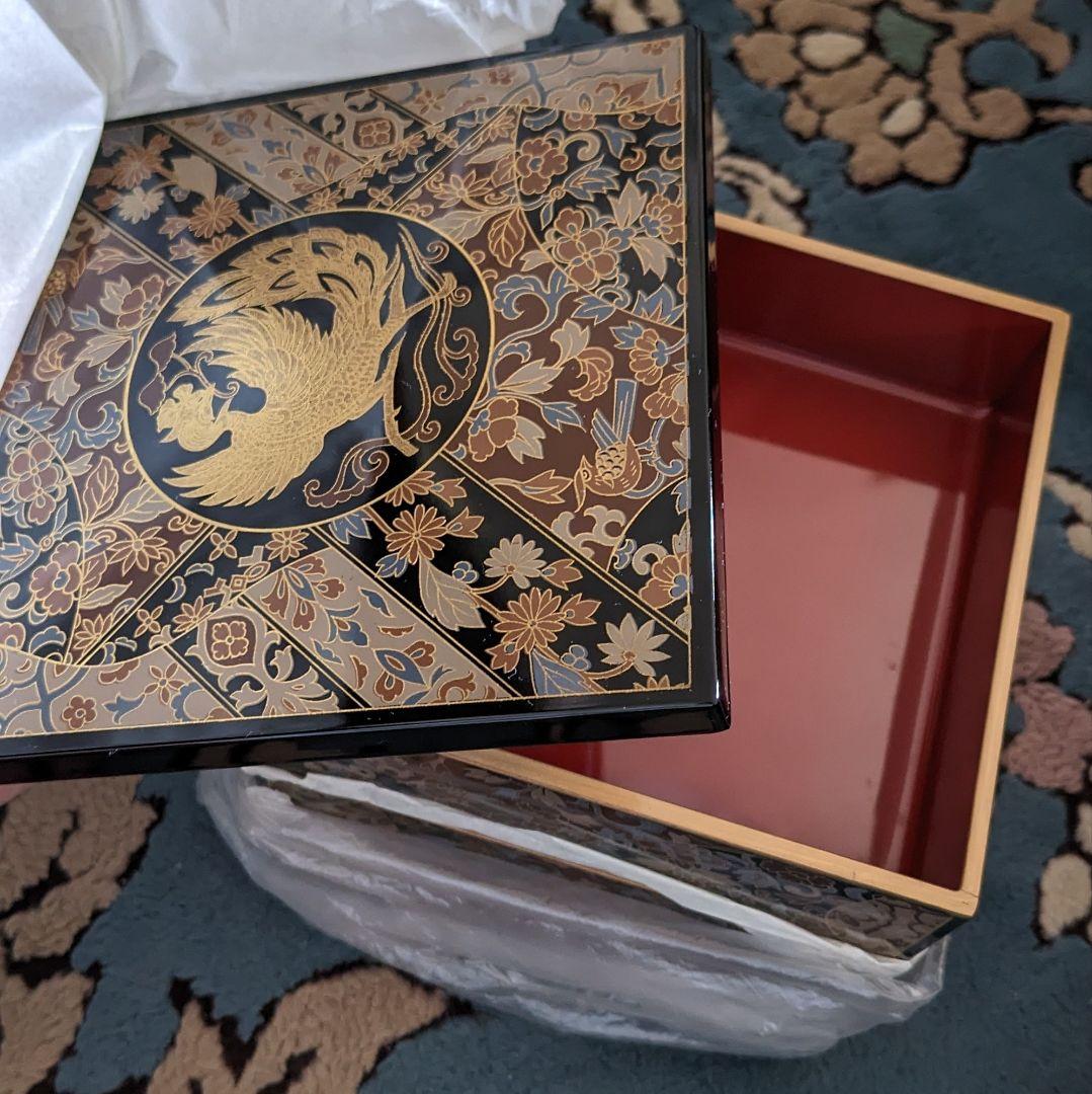 新品未使用 正倉院鳳凰 三段重 - メルカリ