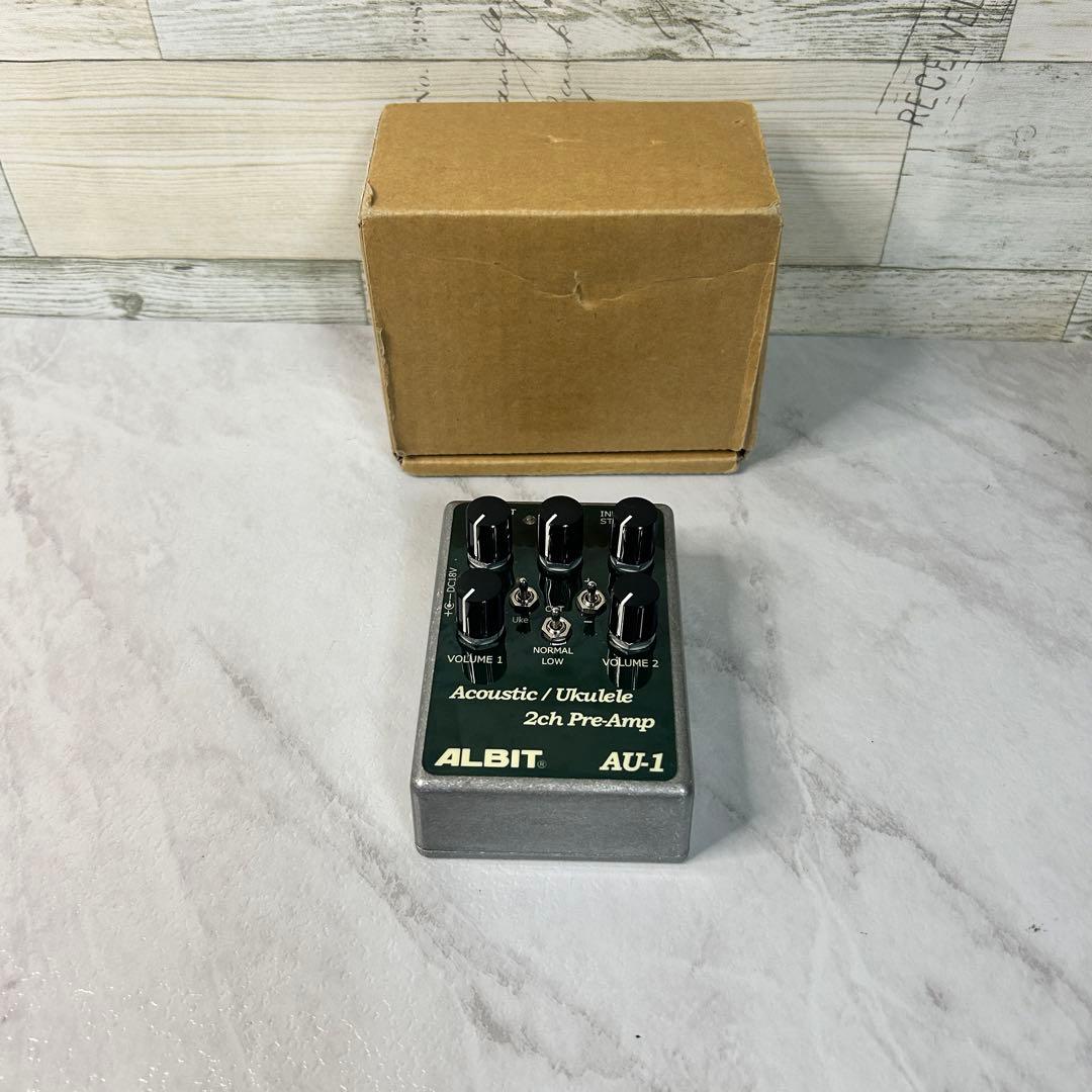 ギター ALBIT Acoustic Ukulele 2ch Pre-Amp AU-1