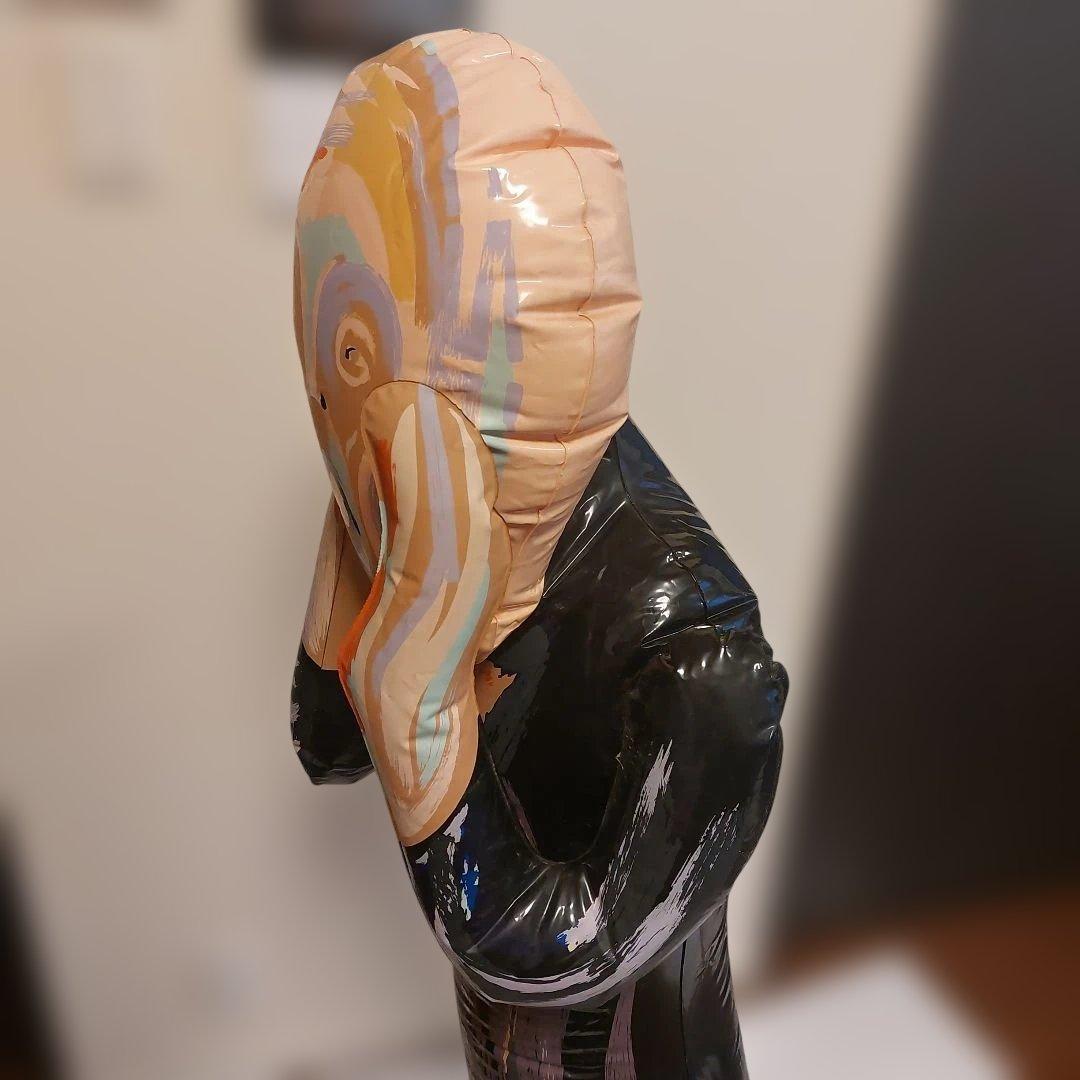 ムンク 叫び ビニール人形 特大サイズ - メルカリ