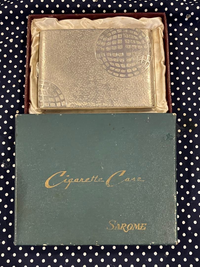 Sarome シガレットケース (シルバー製)