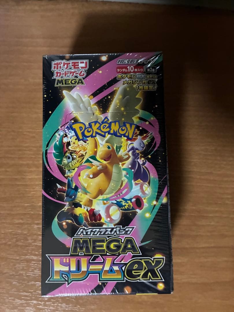 ポケモンカードMEGAドリームex BOX 新品未開封　シュリンク付き