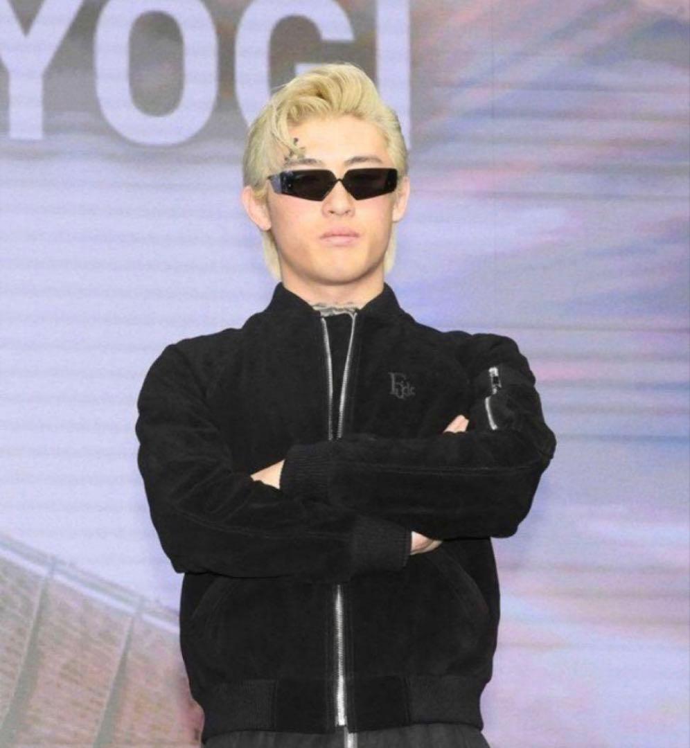 Amnjx 平本蓮　レザージャケット　MA-1