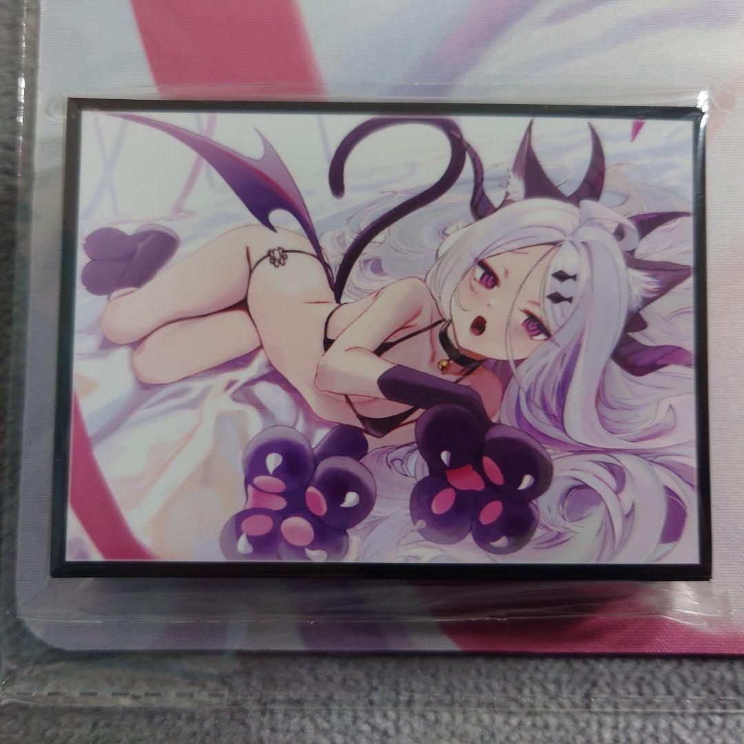 α1 ブルーアーカイブ 黒ビキニ&猫コス 空崎ヒナ スリーブ&プレイマット