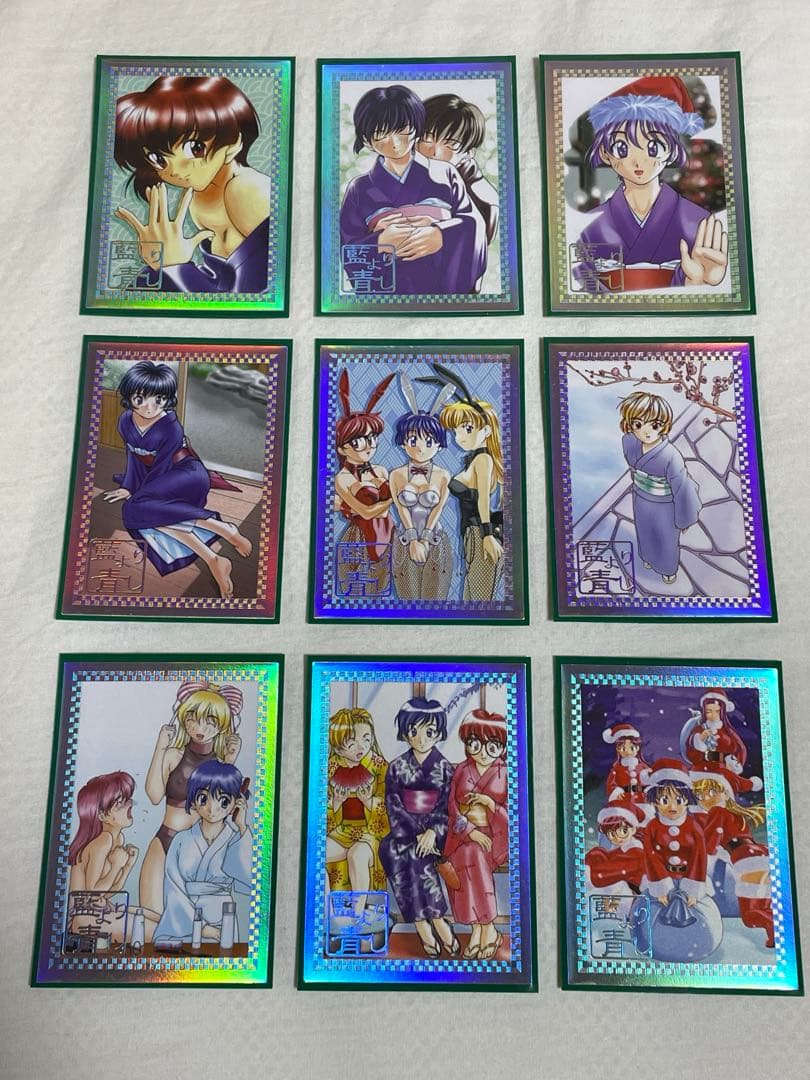 希少】愛より青し トレカ フルコンプ（PRとバリエーションカード含む）