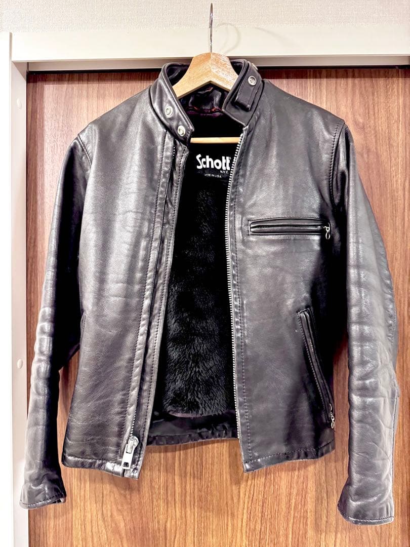 希少サイズ Schott 641E シングルライダースジャケット 32 楽天市場】SCHOTT 641（種類（コート・ジャケット）ライダース