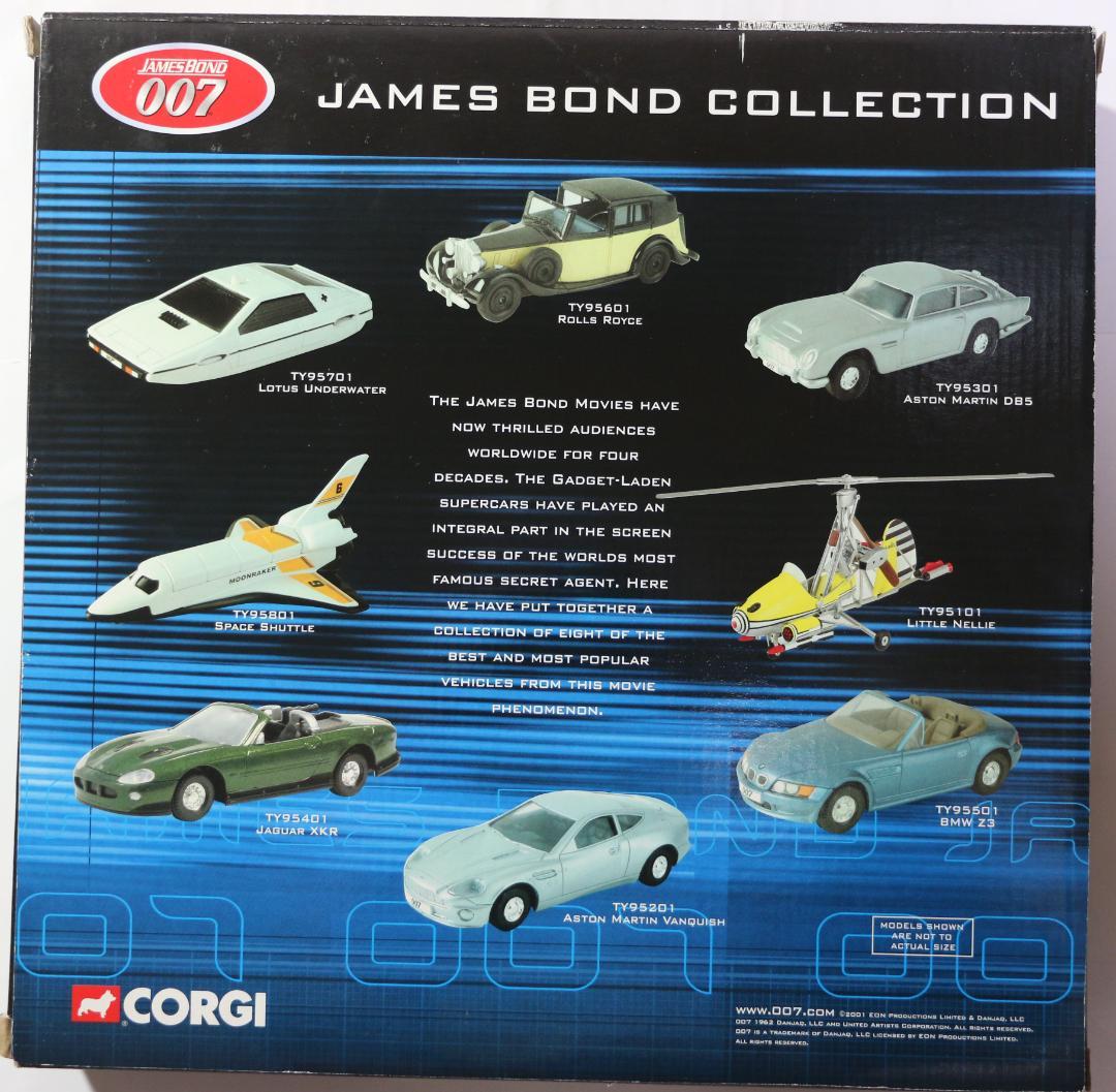 CORG社007 ジェムス・ボンド コレクション（アストンマーチン他7台