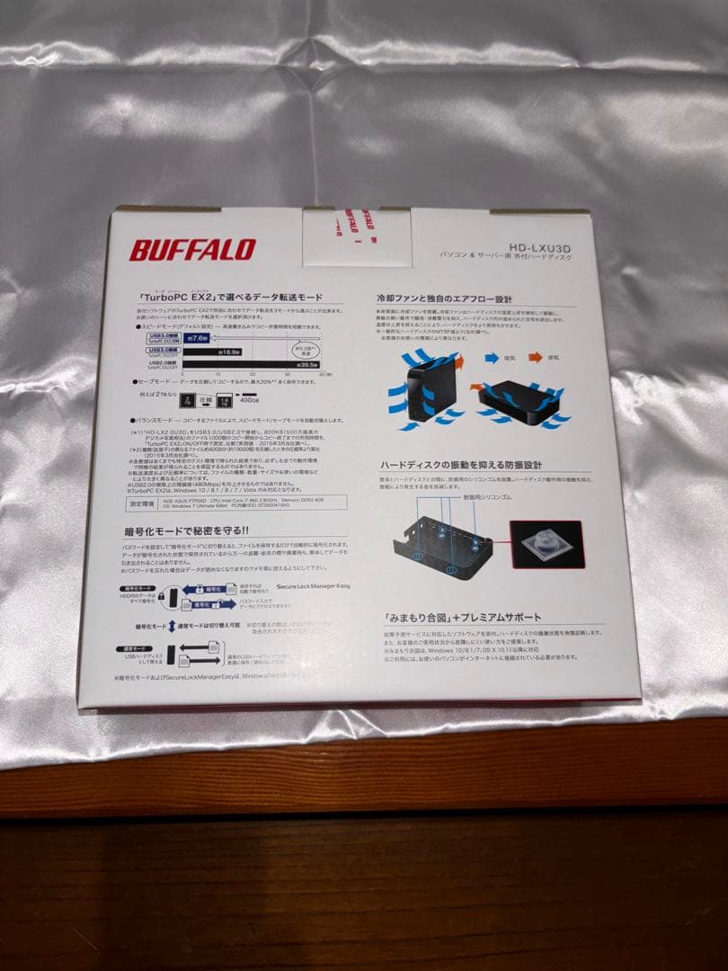 未使用　BUFFALO DriveStation 3.0TB USB 3.0