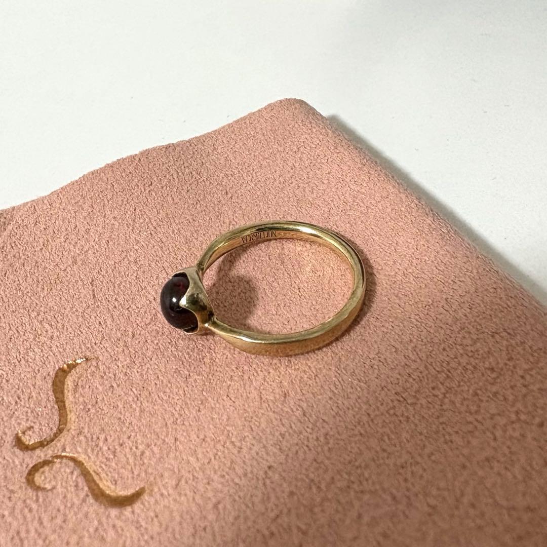 VERMILLION Orbeガーネットリング 11号 - メルカリ