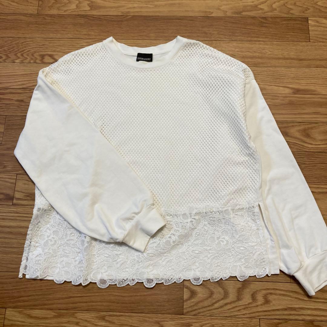 ERMANNO SCERVINO レース サイズ44 イタリア