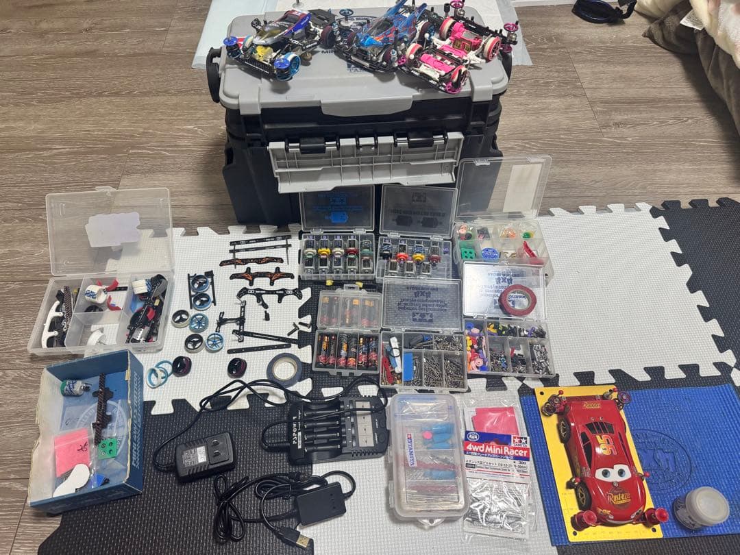 ミニ四駆引退セットMS ATフレキ