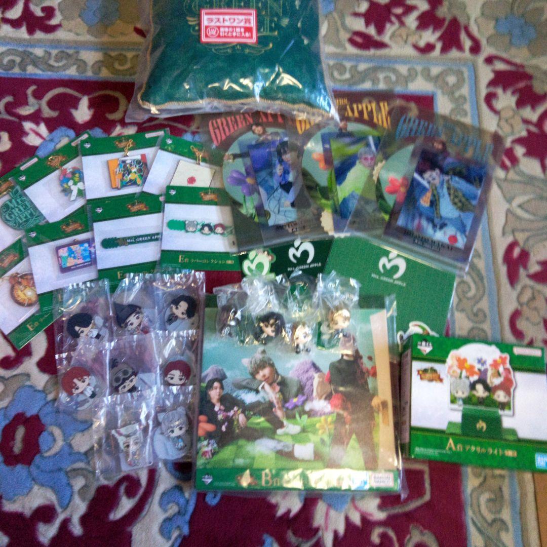 一番くじ mrs. green apple　ミセス　セミコンプ　ミニフィギュア