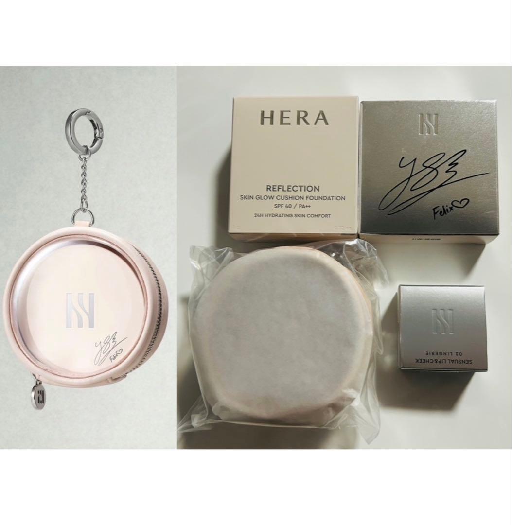 HERA クッションケースフィリックスエディションリフレクションセット　チーク