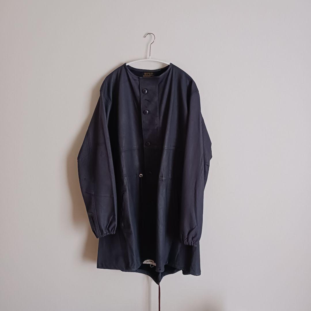 【試着のみ極美品】Varde77 ダメージレザーコート 62s US ARMY黒