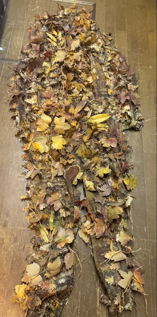 ハンドメイドギリースーツ　日本の紅葉後半　フリーサイズ