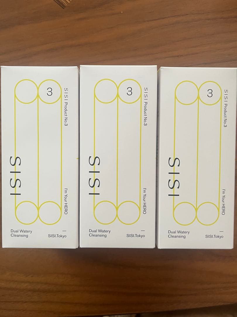 SISI アイムユアヒーローデュアルウォータリークレンジング黄色230mL✖︎3個