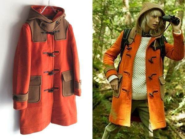 英国製 iliann loeb ウールメルトン ダッフルコート 40