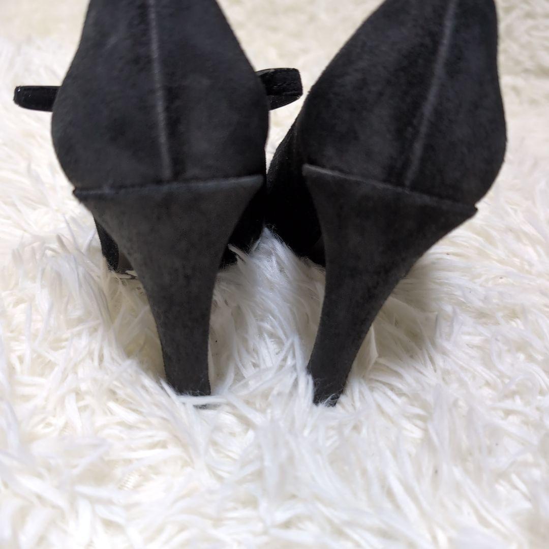 LOUIS VUITTON スエードレザー パンプス 36 1/2 23.5cm