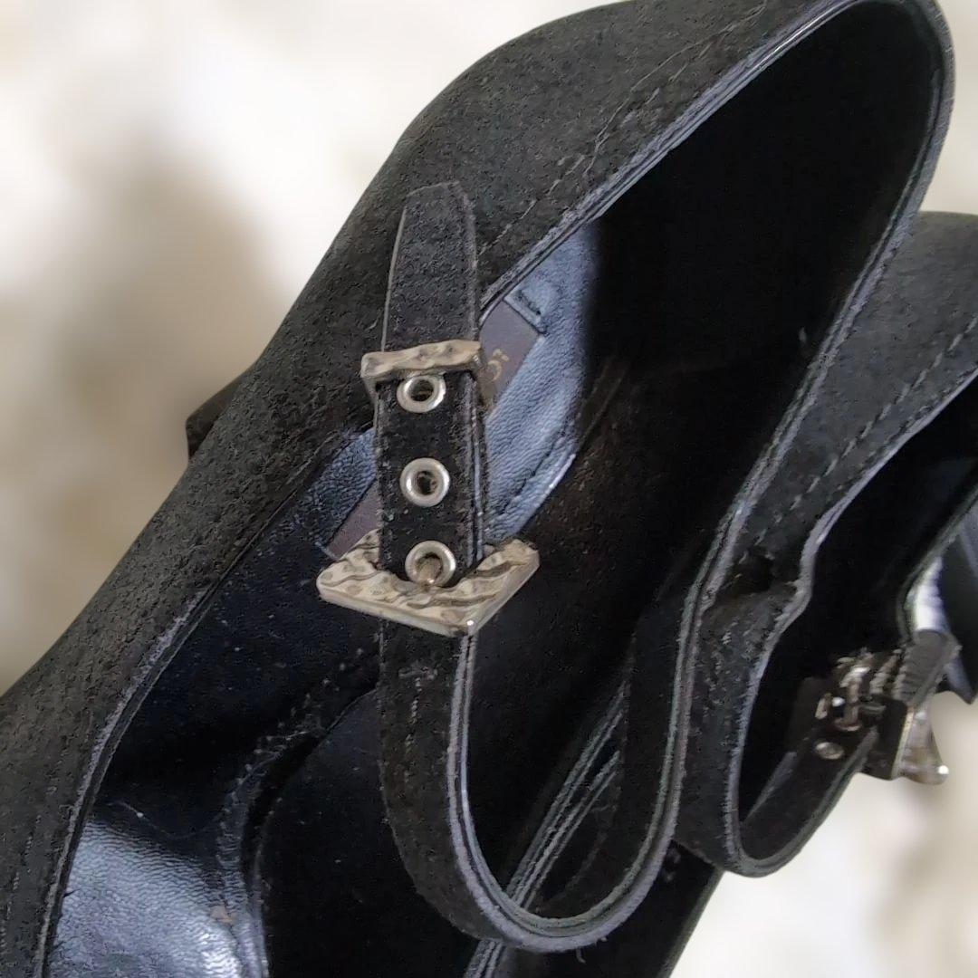 LOUIS VUITTON スエードレザー パンプス 36 1/2 23.5cm