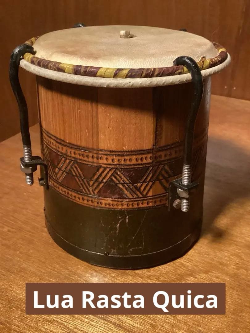 【希少】Lua Rasta 工房製 クイーカ ／バイーア製 彫刻入り