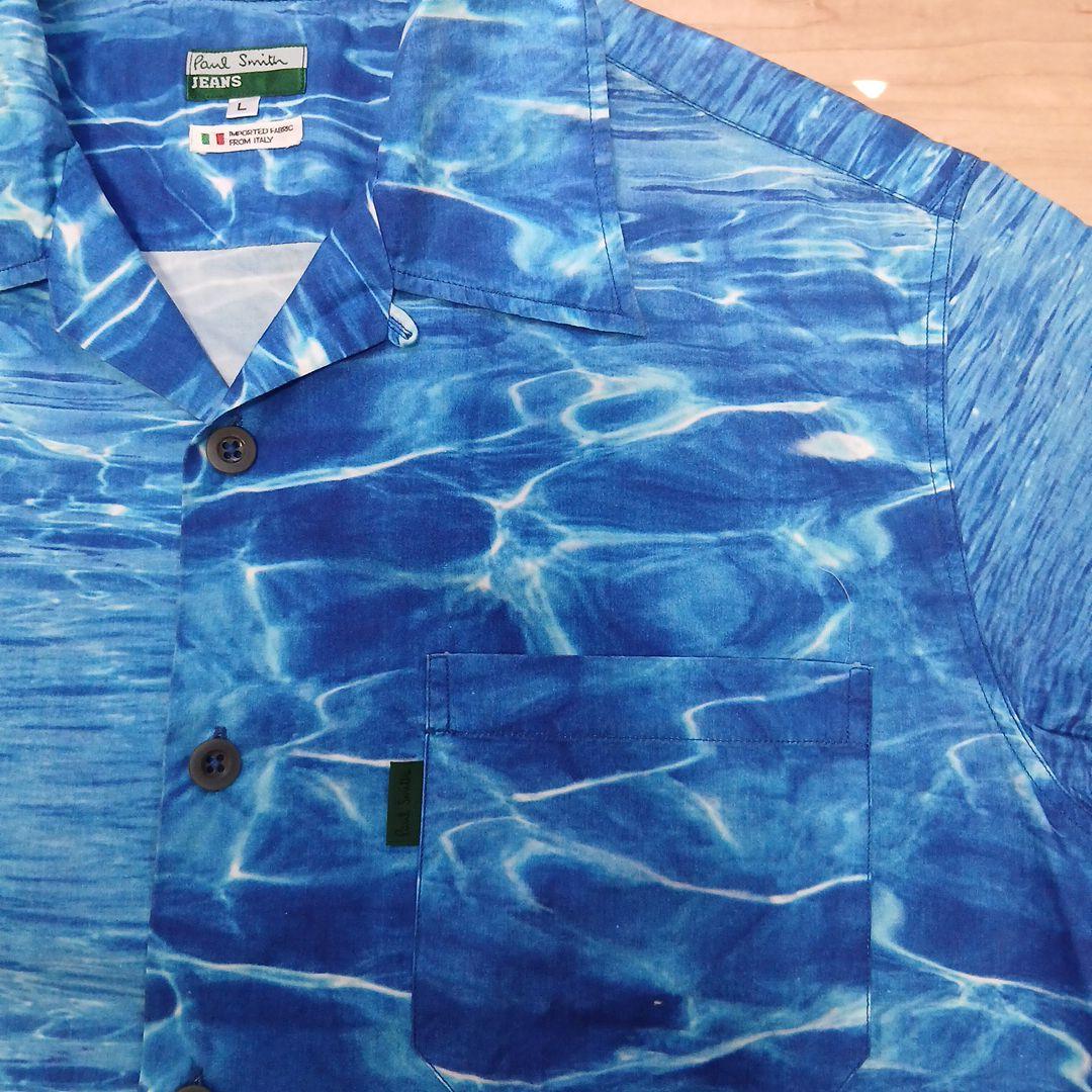 Paul Smith Jeans 水面模様 半袖シャツ L - メルカリ
