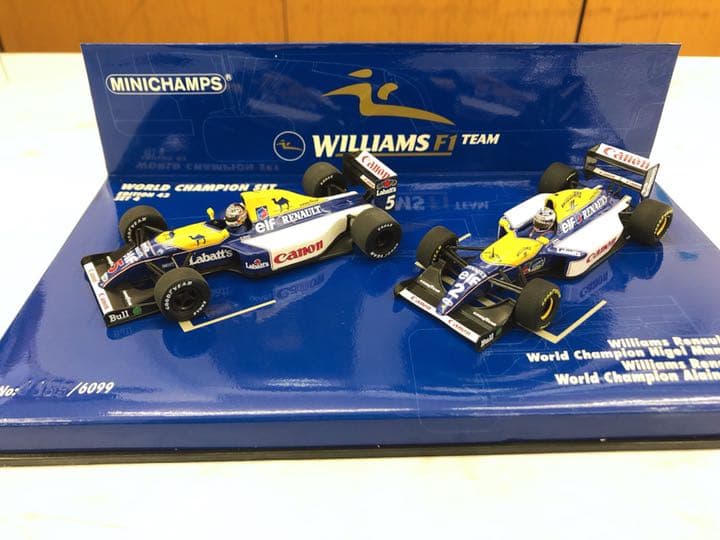 限定】 ミニチャンプス ウィリアムズ 1/43 F1 FW14B FW15C - メルカリ