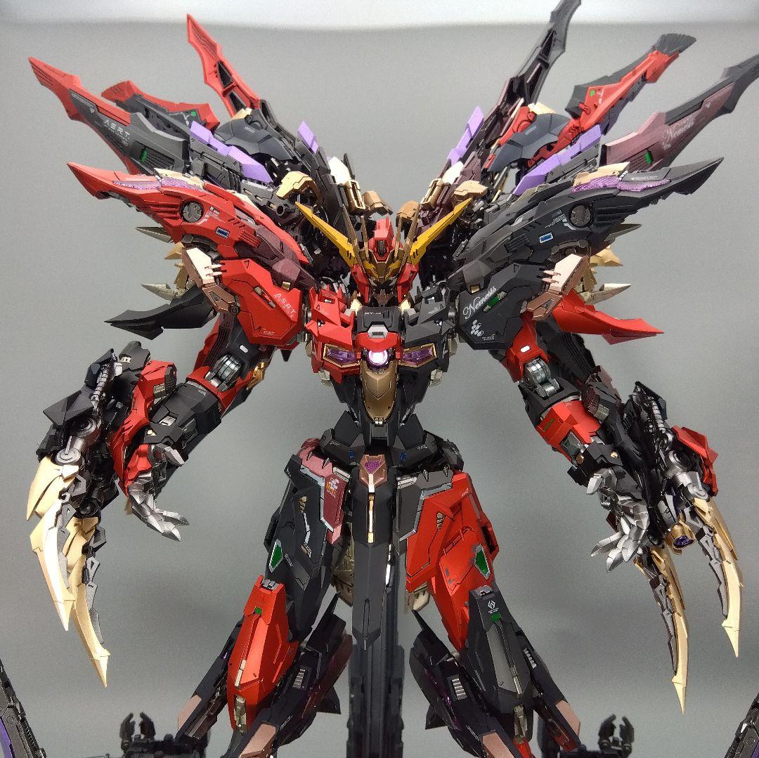 InfiniteDimension ネメシス 塗装済完成品 MG 無限新星 楽天市場】Genesis 無限次元 無限新星 1/100 十周年記念機甲 復讐の