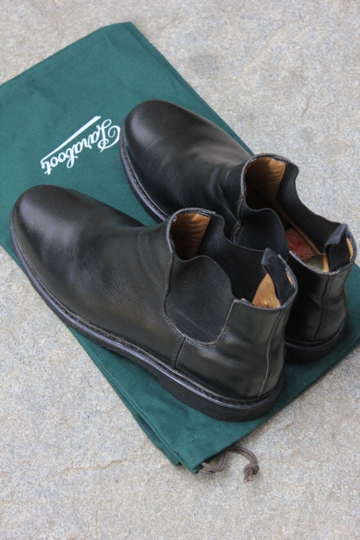 Paraboot VILLETTE ヴィレット ブラック サイドゴアブーツ