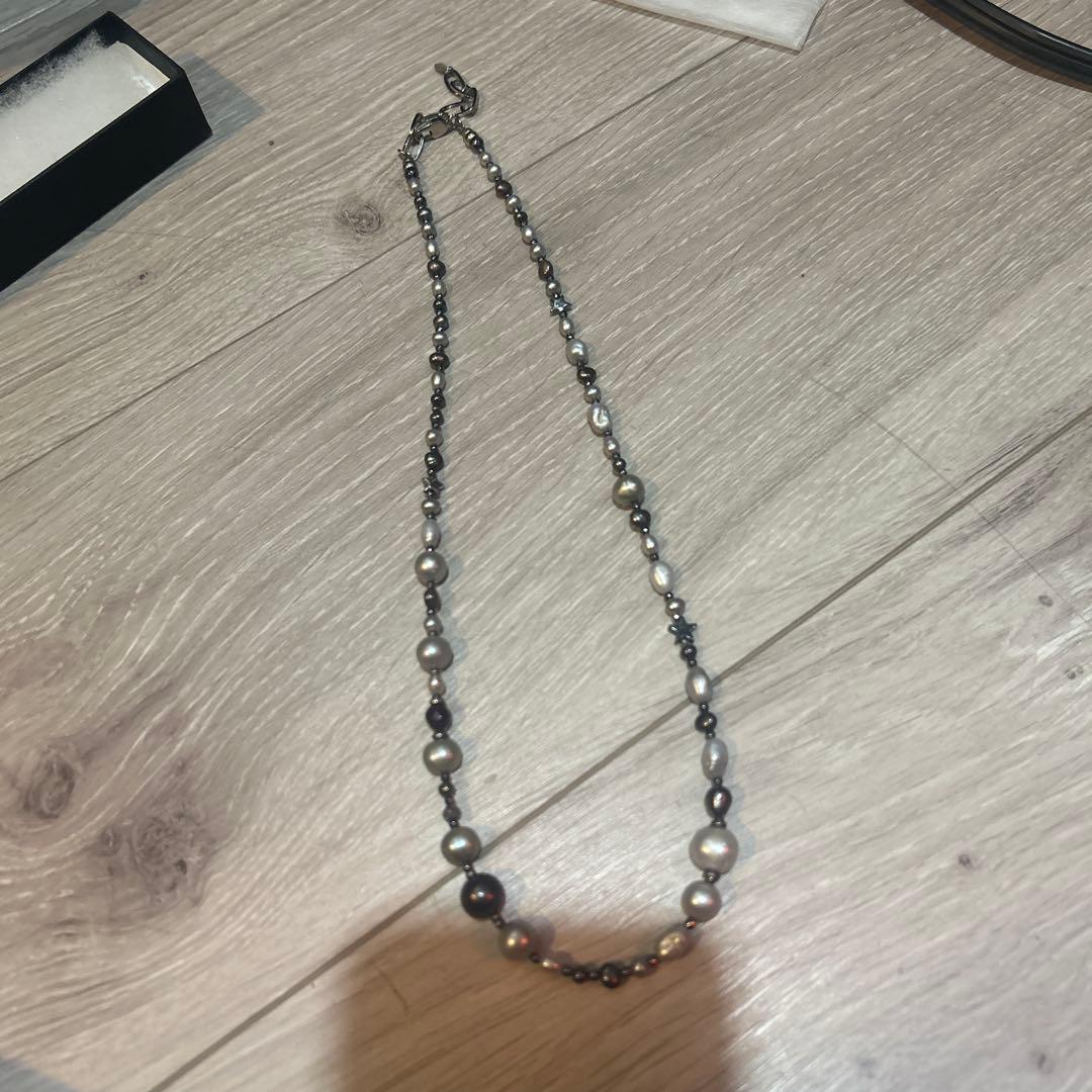 gunda ビーズネックレス