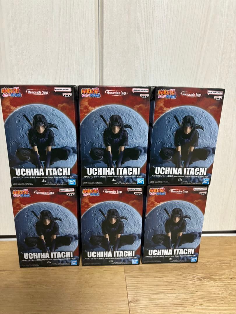 NARUTO-ナルト-疾風伝 Memorable Saga うちはイタチ 6個