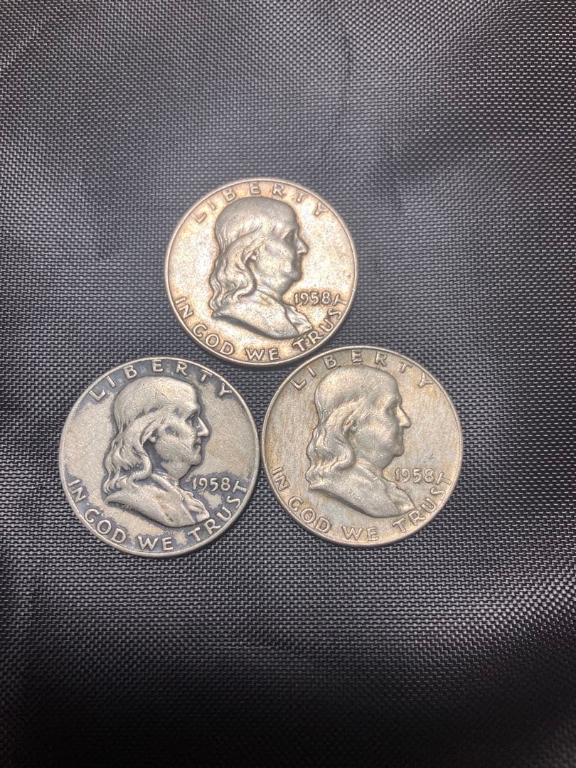 1958年 フランクリン 3枚セット