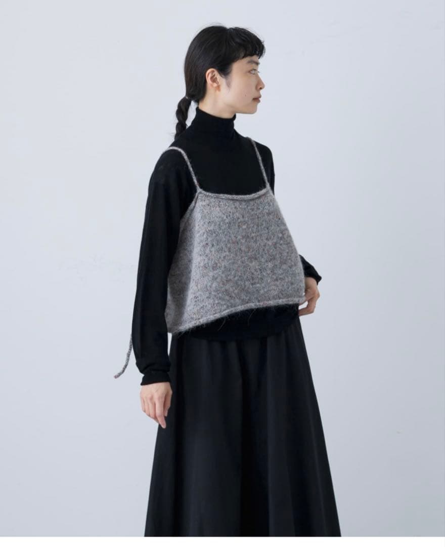 かぐれアルパカニットキャミソール