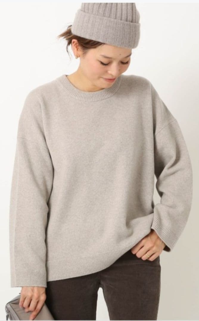 Deuxieme Classe COMFYクルーネックプルオーバー