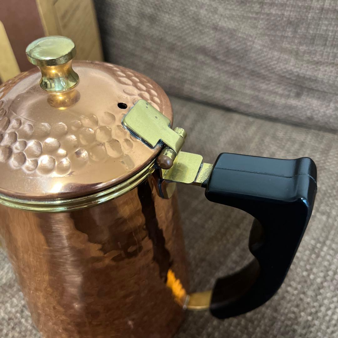 廃盤カリタ kalita 銅ポット 蝶番付き 0.7リットル - メルカリ