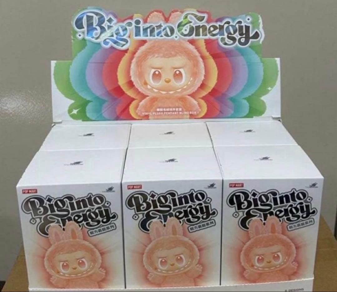 【正規品・完全未開封】Labubu Big into Energy ３個 Labubu Big Into Energy Series V3 (Single) Blind Box The Monsters